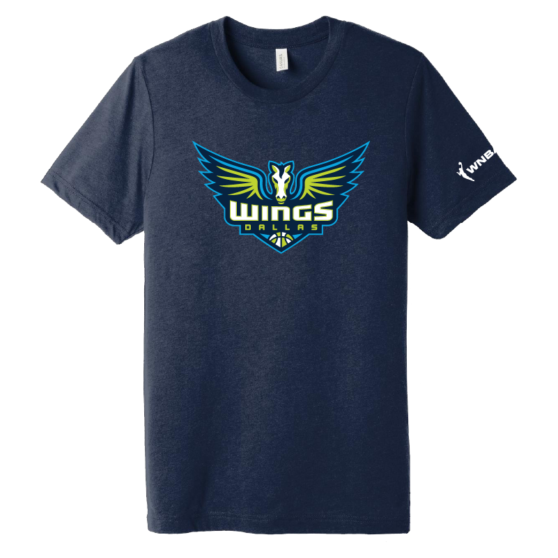 Wings Tri-Blend Logo T-Shirt