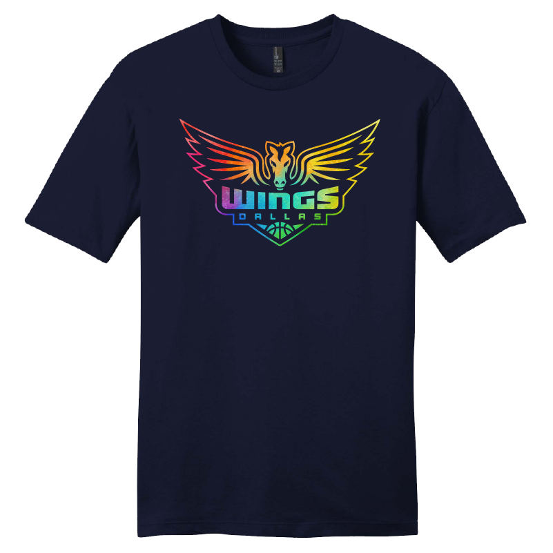 Wings Rainbow Pride Logo T-Shirt