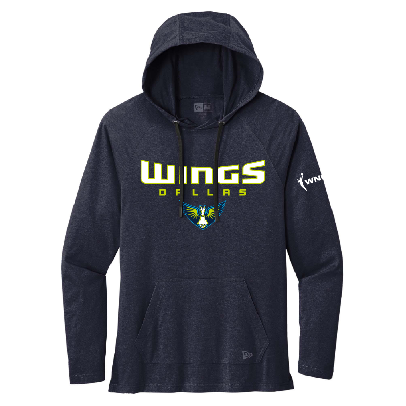 Wings Tri-Blend Hooded T-Shirt