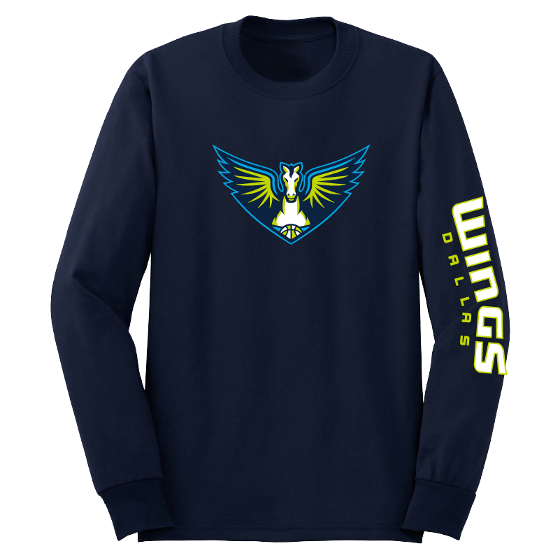 Wings Logo Long Sleeve T-Shirt