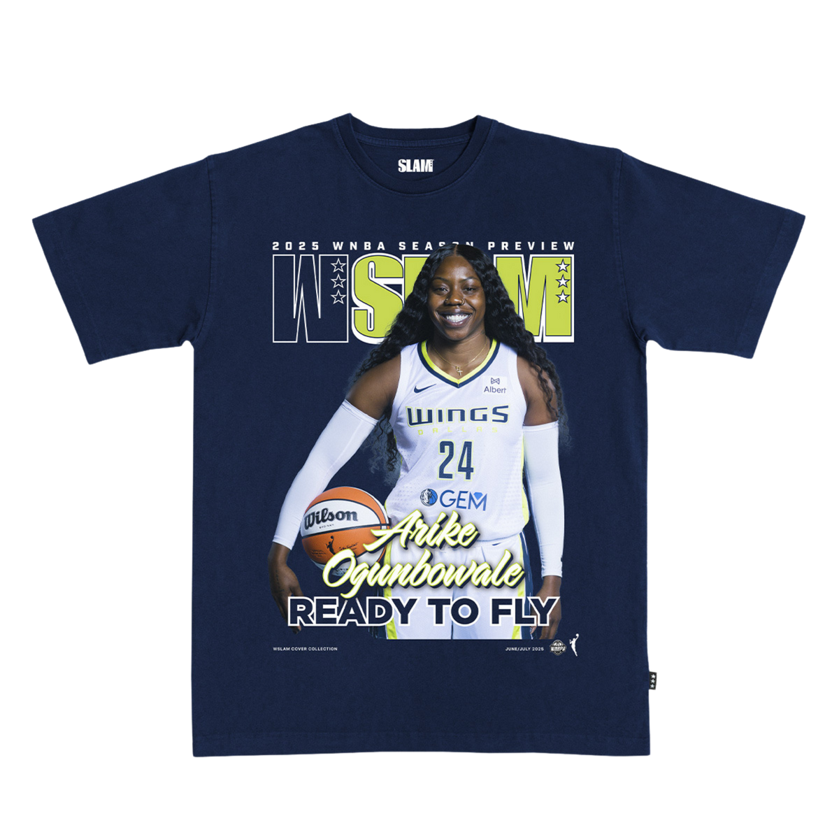 Slam x Wings Cover Art T-Shirt - Ogunbowale