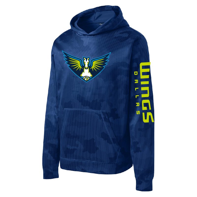 Wings Youth Camohex Hoodie