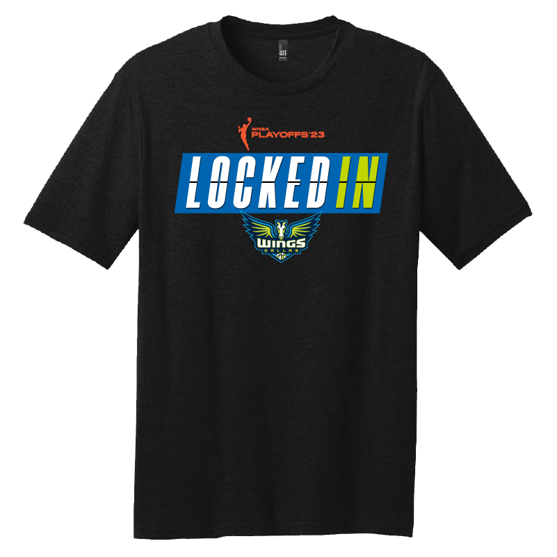 Wings Locked In '23 Playoff T-Shirt