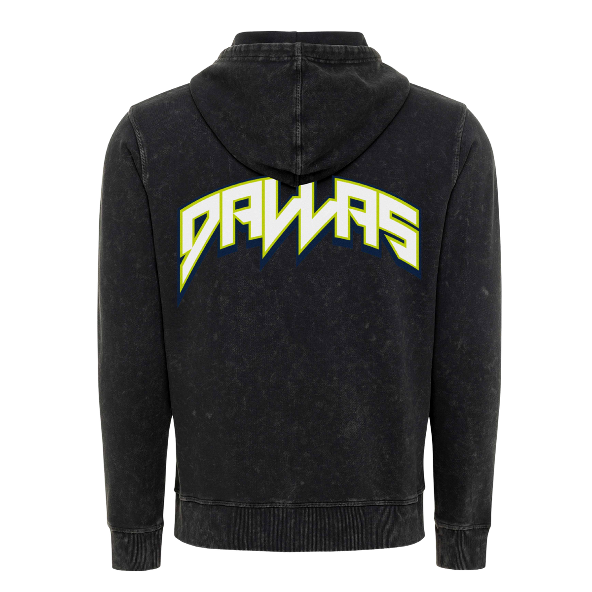 Dallas Sportiqe x Wings Mick Full Zip Hoodie front view