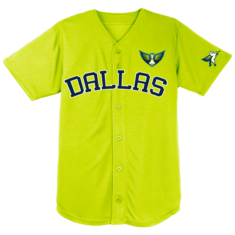Dallas Wings Baseball Jersey