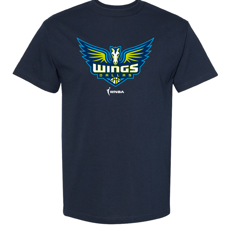 Dallas Wings Icon Name & Number T-Shirt - Clark Front