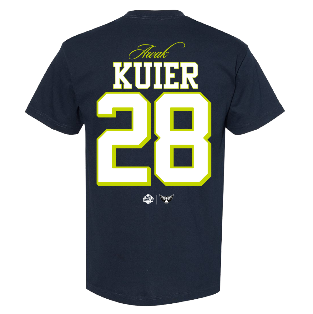 Dallas Wings Icon Name & Number T-Shirt - Kuier Back