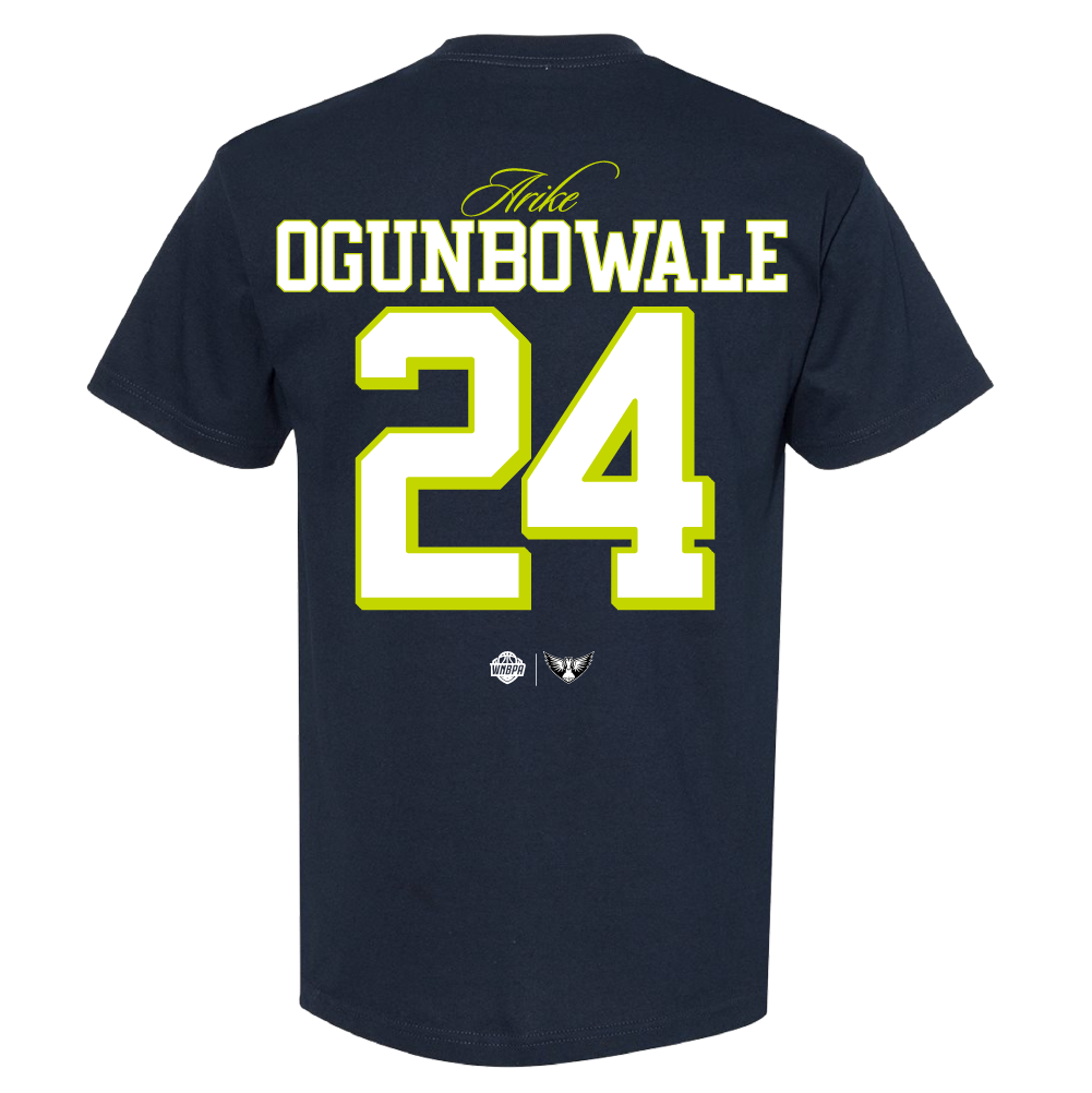 Dallas Wings Icon Name & Number T-Shirt - Ogunbowale Back