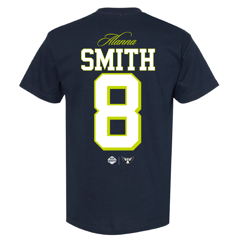 Dallas Wings Icon Name & Number T-Shirt - Smith Back