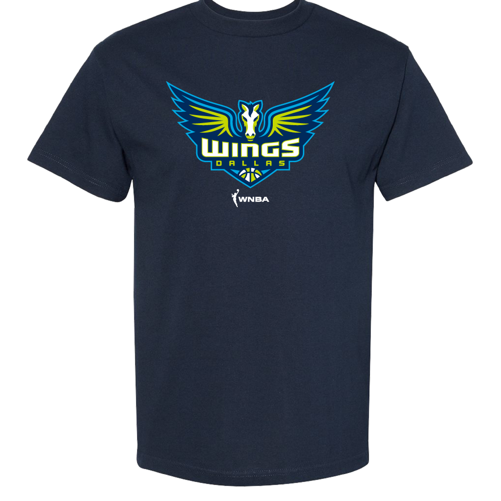 Dallas Wings Icon Name & Number T-Shirt - Smith Front