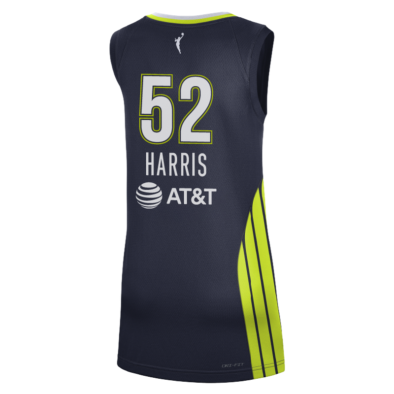 Youth Nike Explorer Jersey in blue with the number 52 and name on the back