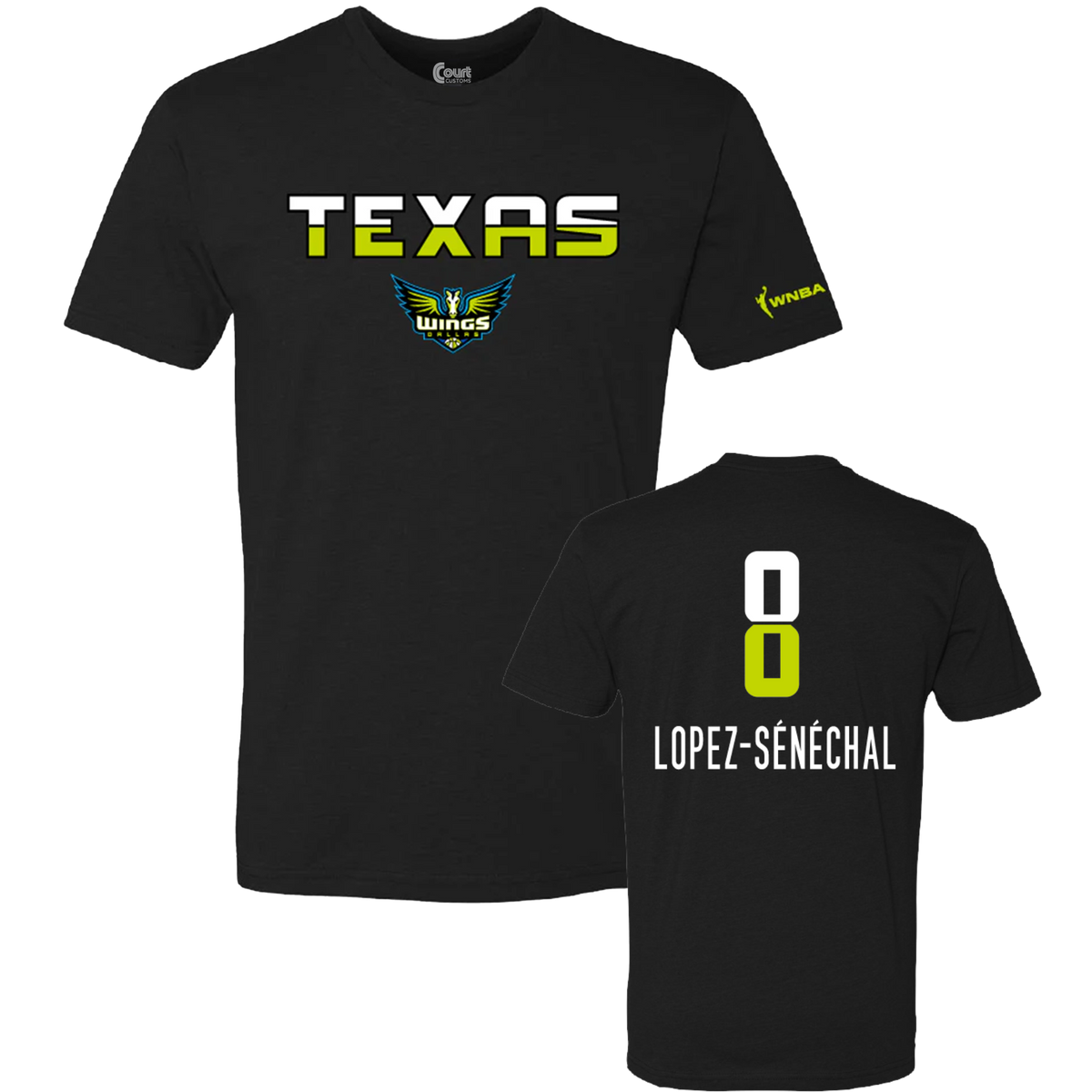 Dallas Wings Rebel Player T-Shirt - Lou Lopez Sénéchal