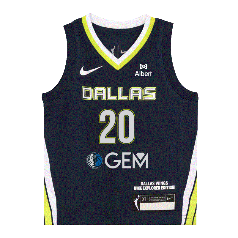 Dallas Wings Toddler Jersey - Maddy Siegrist