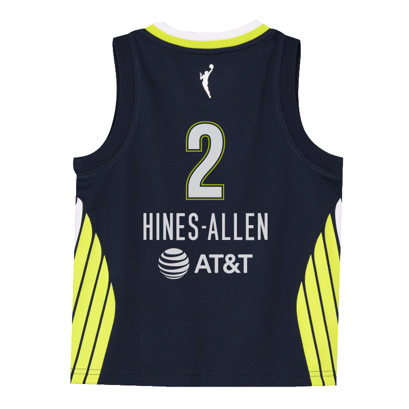 Dallas Wings Toddler Jersey - Myisha Hines-Allen back
