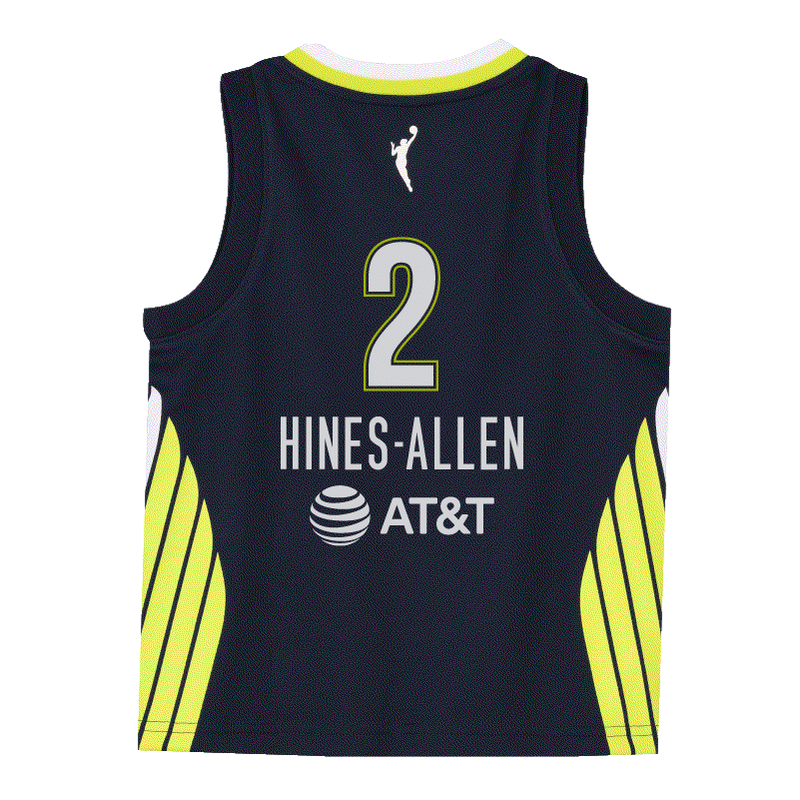 Dallas Wings Toddler Jersey - Myisha Hines-Allen back