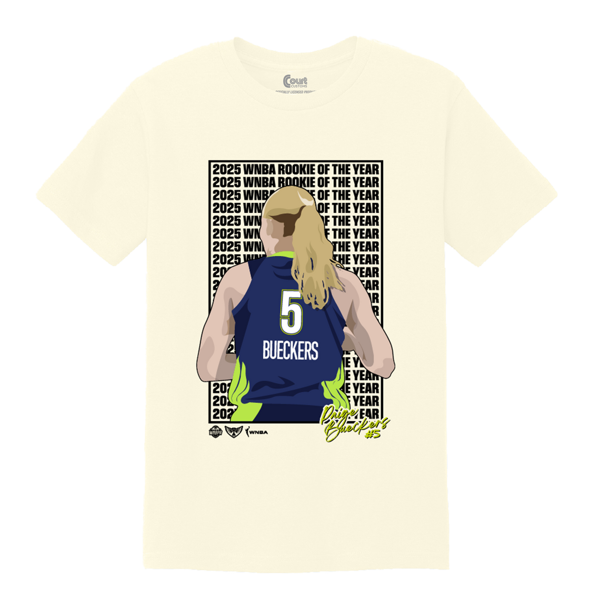 Dallas Wings WNBA ROTY T-Shirt - Bueckers