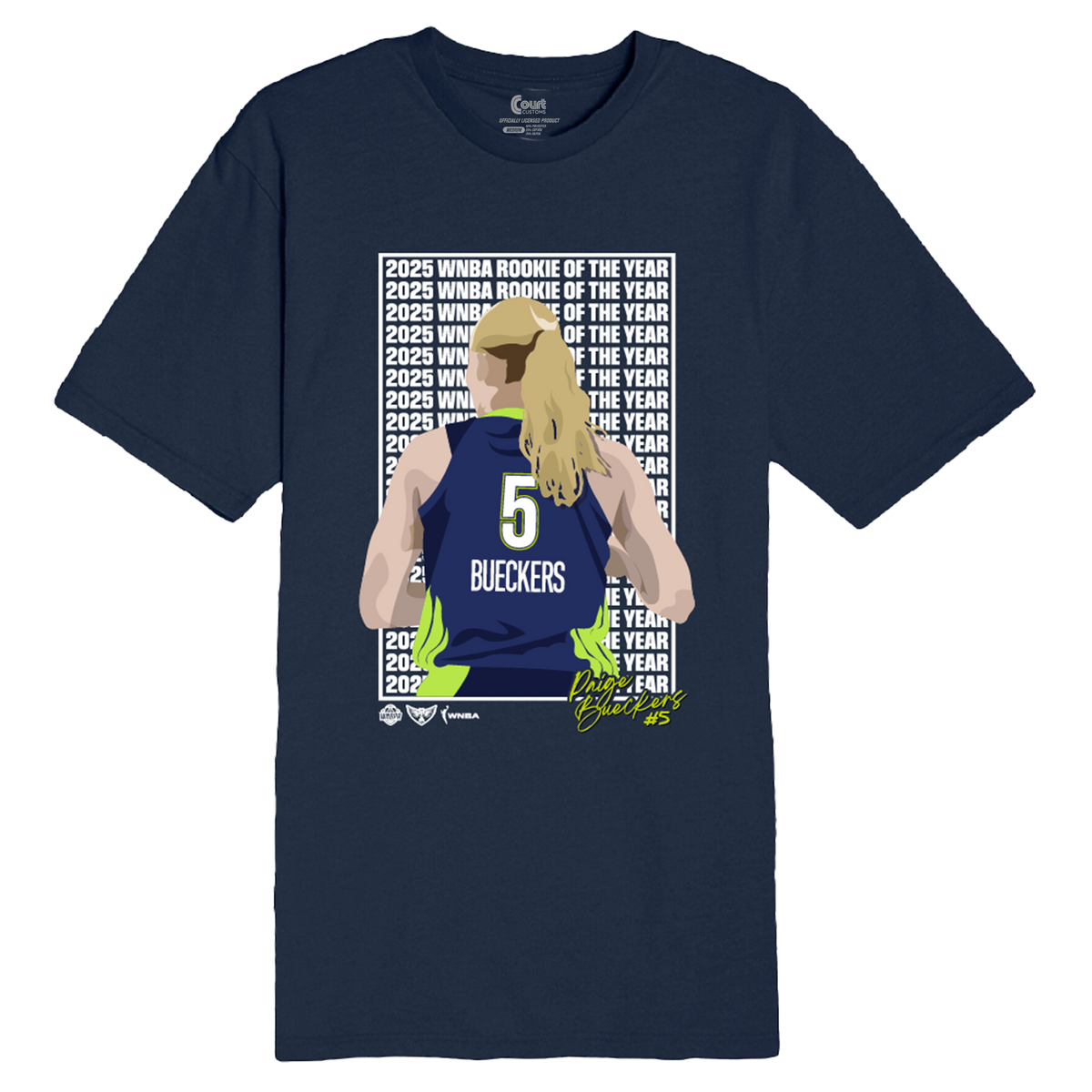 Dallas Wings WNBA ROTY T-Shirt - Bueckers