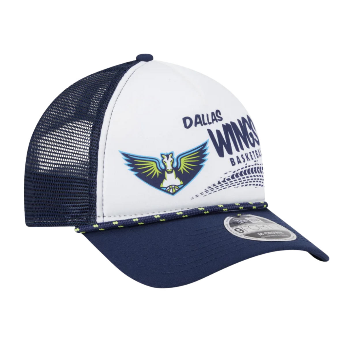 New Era x Dallas Wings A Frame Trucker Hat