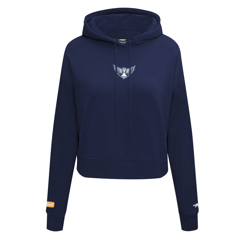 Womens Pro Standard x Wings Wingspan Fleece Cropped Hoodie