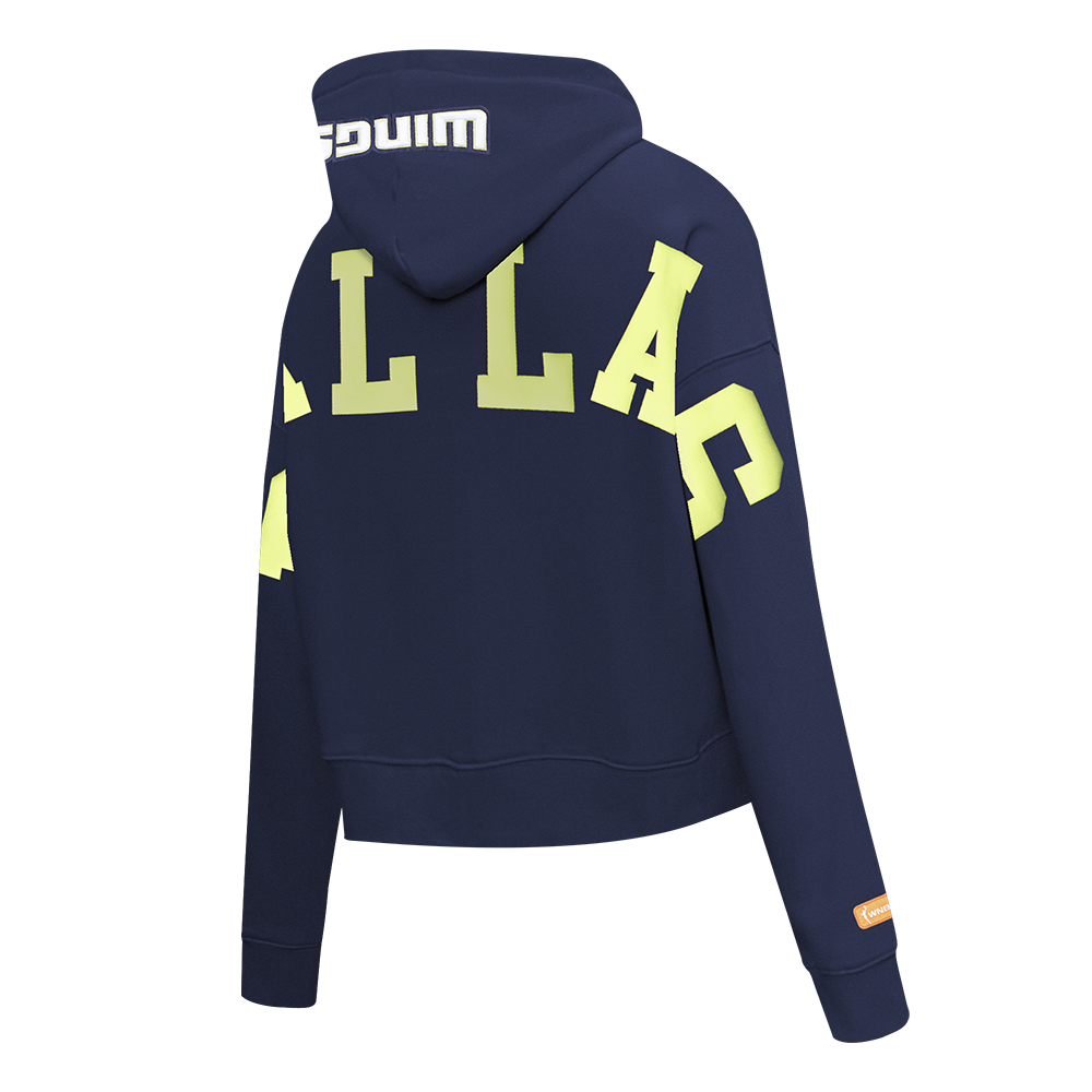 Womens Pro Standard x Wings Wingspan Fleece Cropped Hoodie
