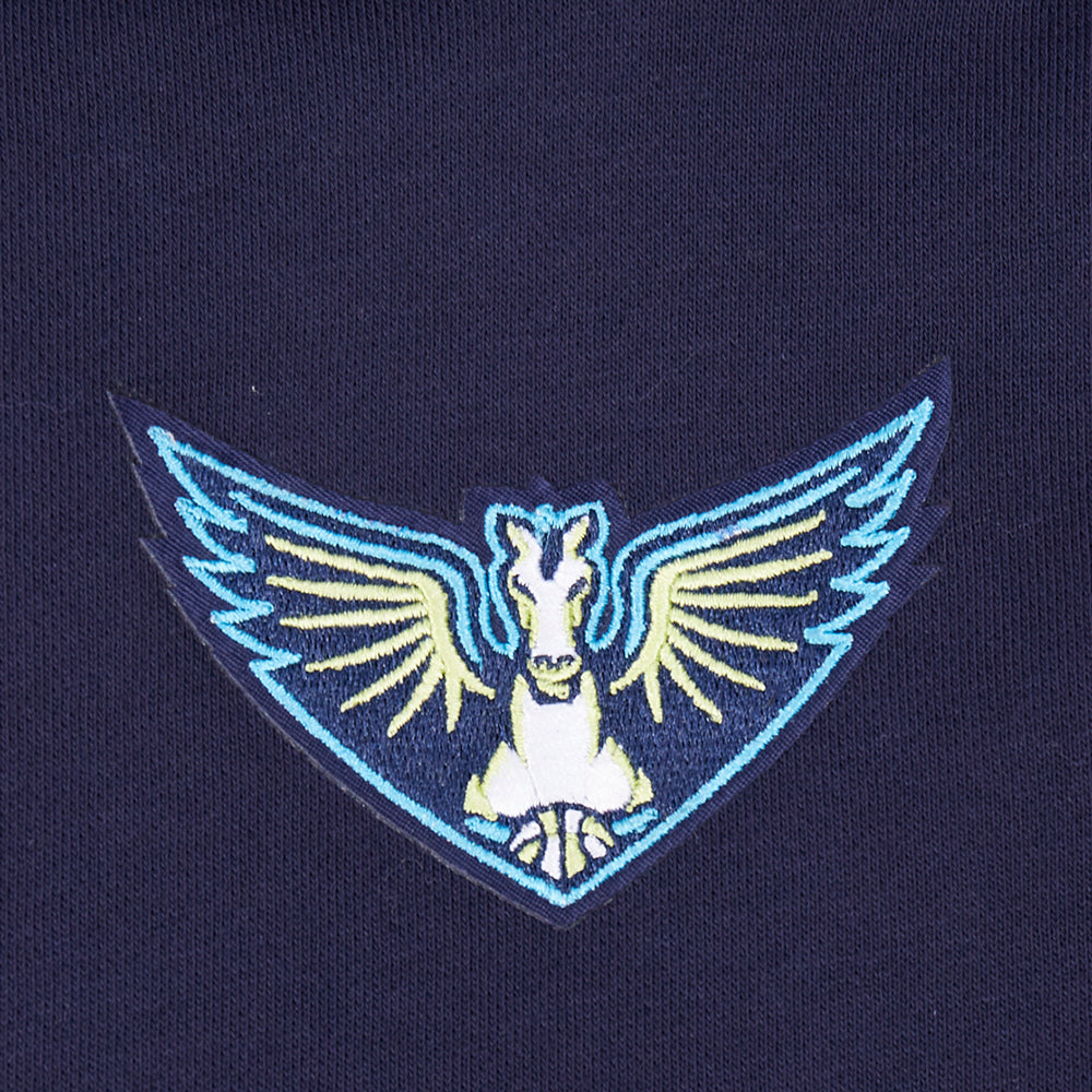 Womens Pro Standard x Wings Wingspan Fleece Cropped Hoodie