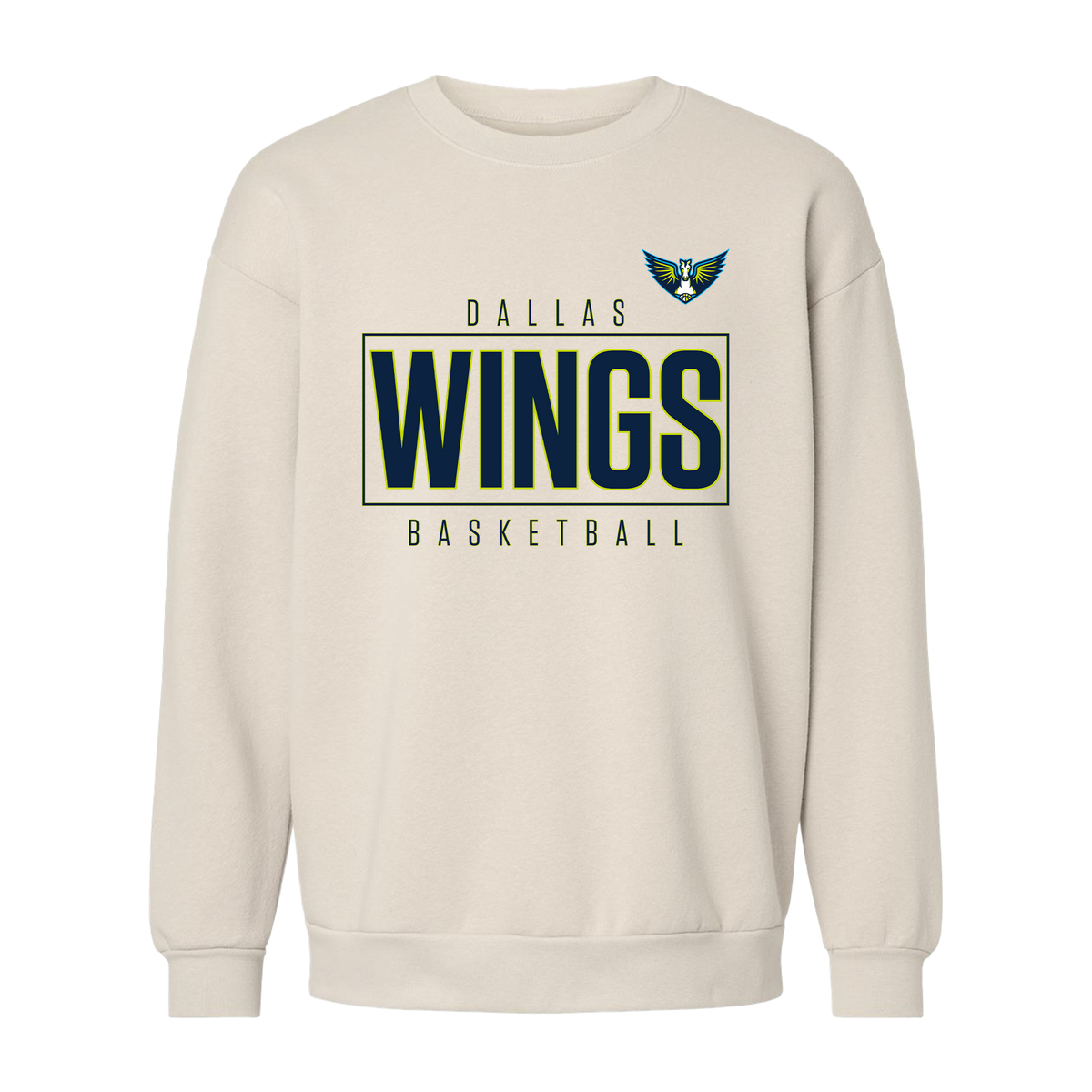 Dallas Wings Boxed Logo Crewneck
