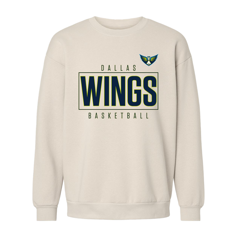 Dallas Wings Boxed Logo Crewneck