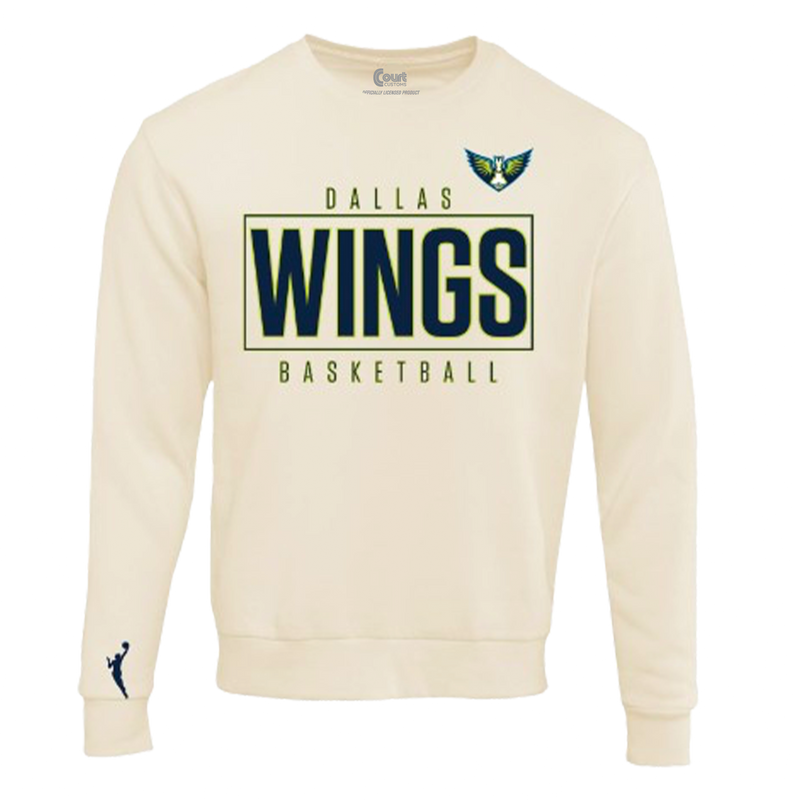Wings Boxed Logo Crewneck