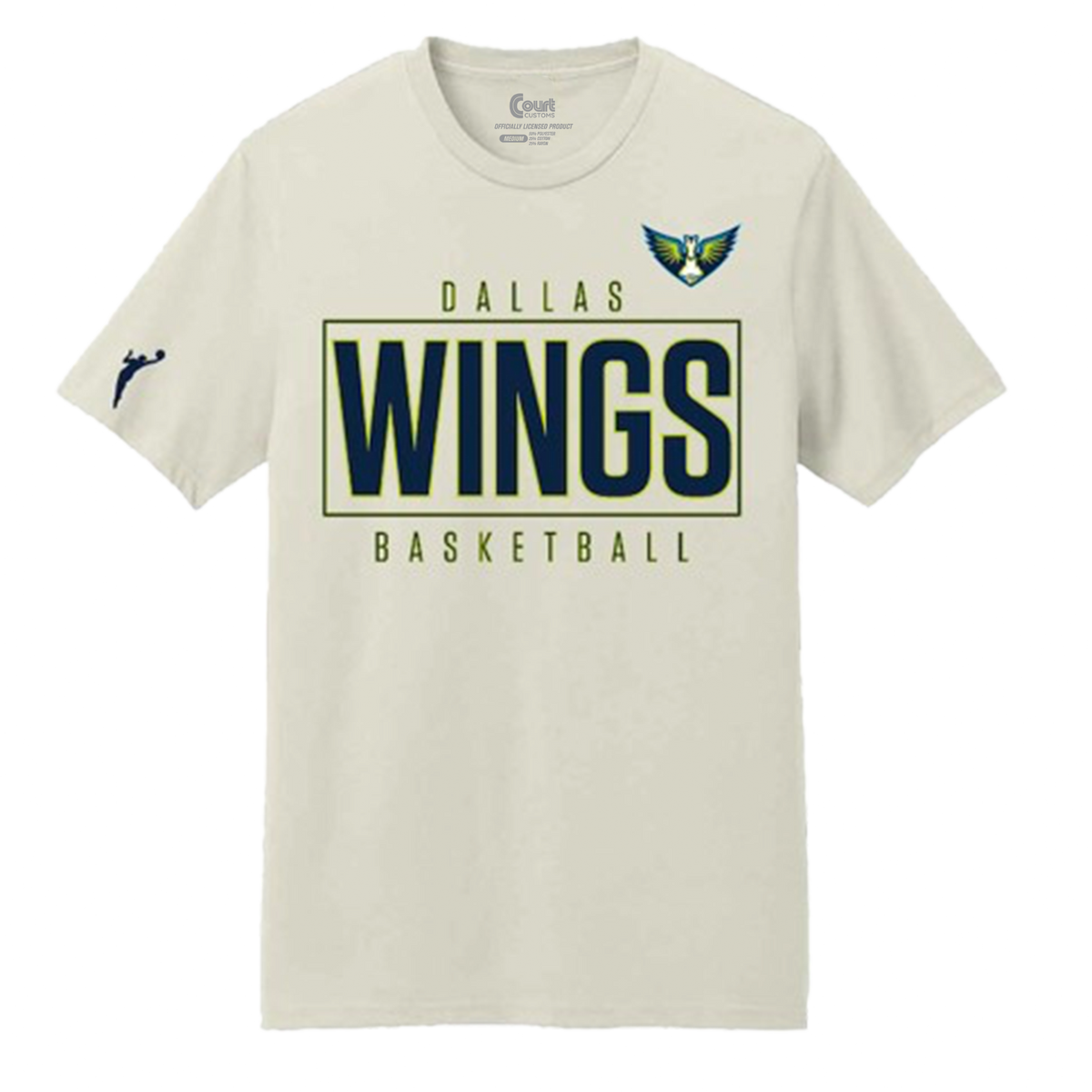 Wings Boxed Logo T-Shirt