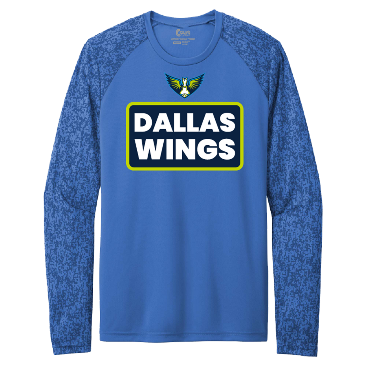 Wings Camo Performance Long Sleeve T-Shirt