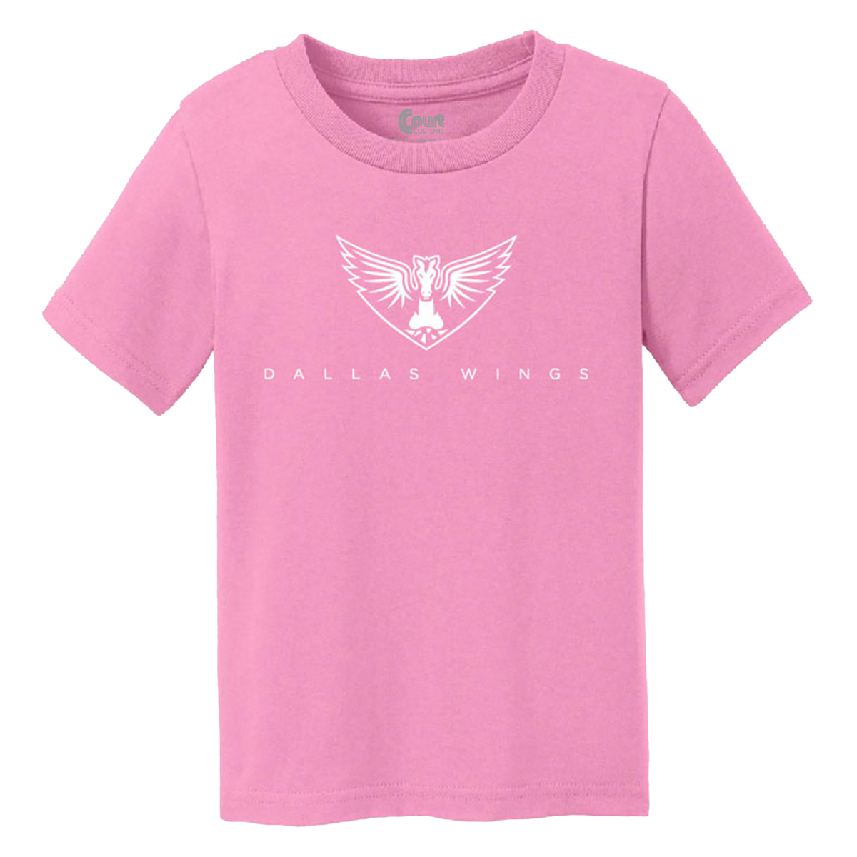 Dallas Wings Candy Pink Toddler T-Shirt