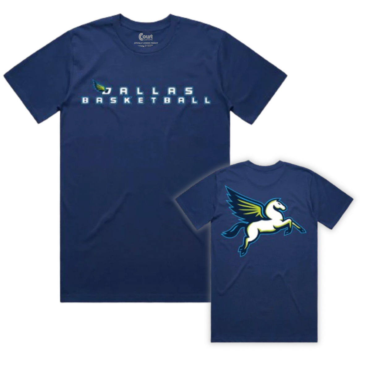 Wings Basketball Cobalt T-Shirt