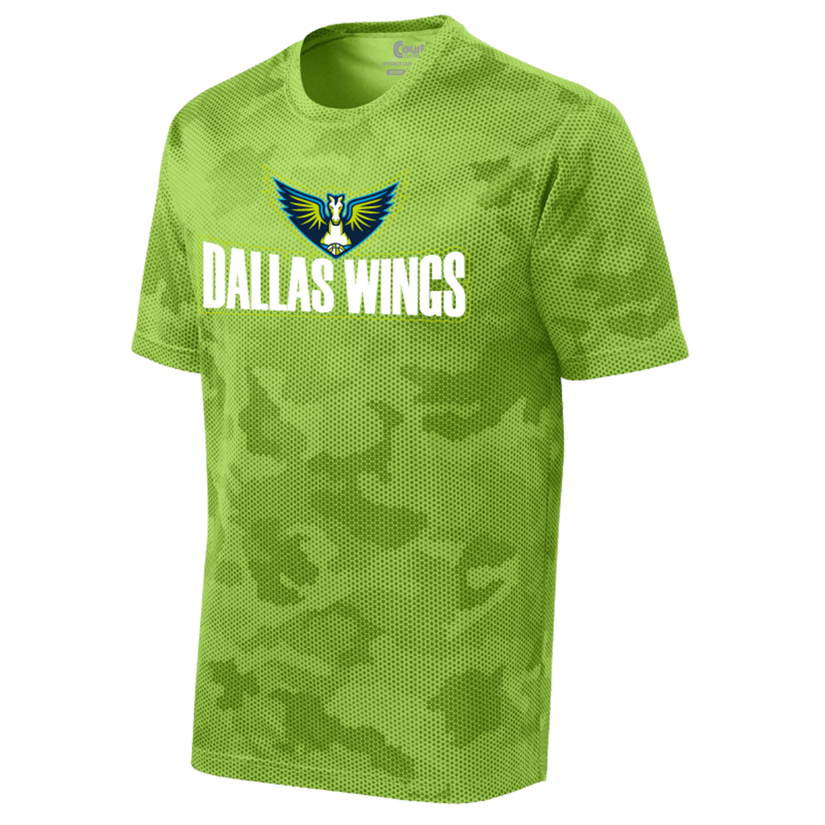 Dallas Wings Electric Logo Camohex T-Shirt