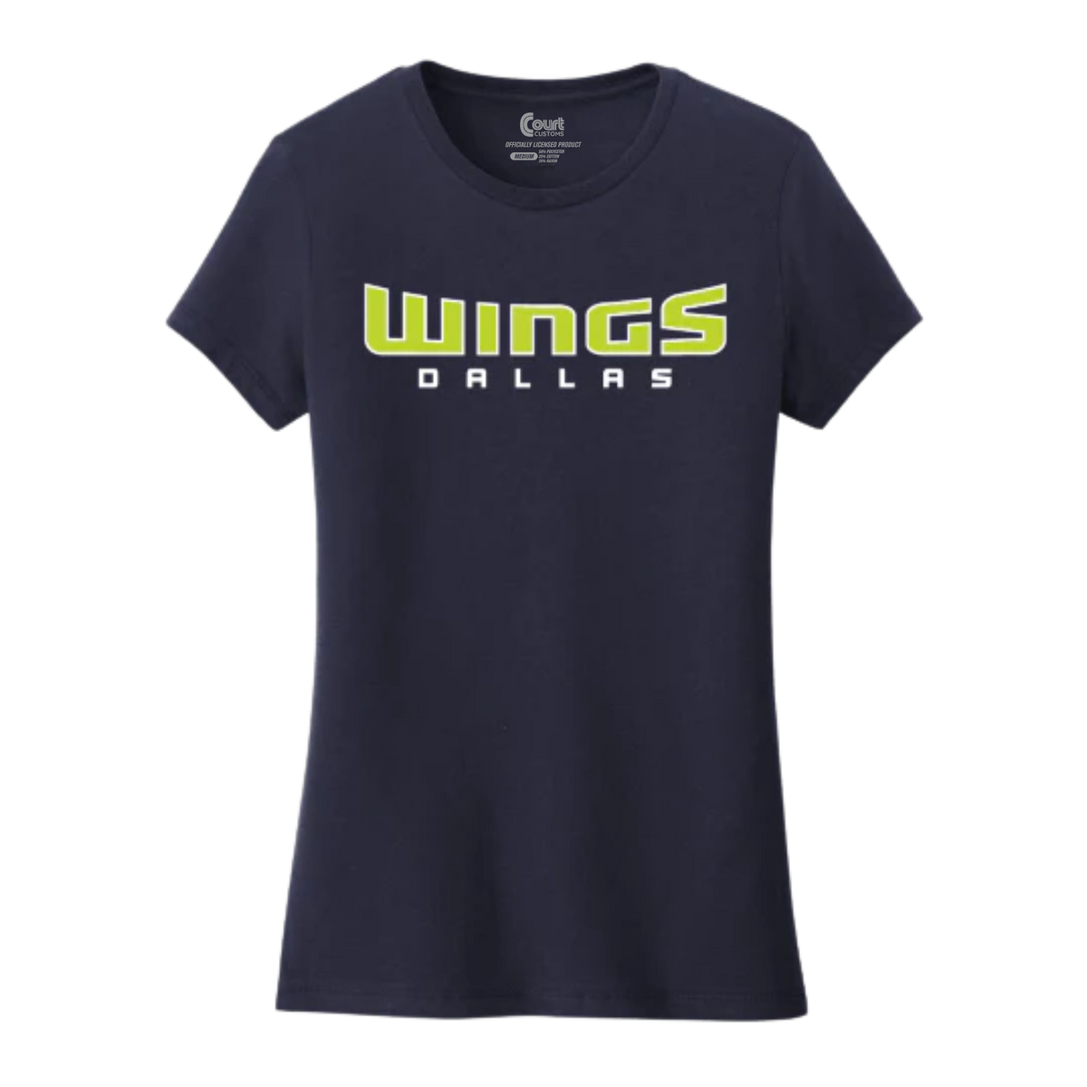 Wings Ladies' Wordmark T-Shirt