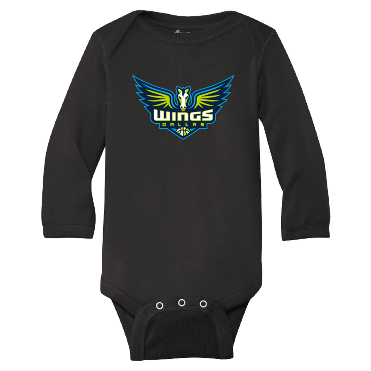 Wings Logo Long Sleeve Onesie