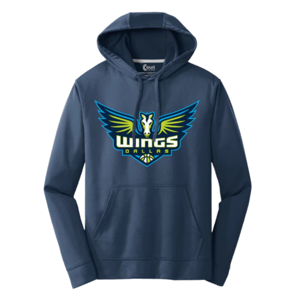 Dallas Wings Logo Performance Hoodie
