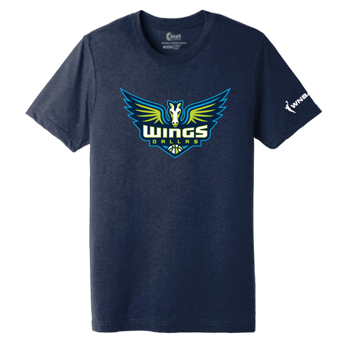 Dallas Wings Logo Heavyweight T-Shirt