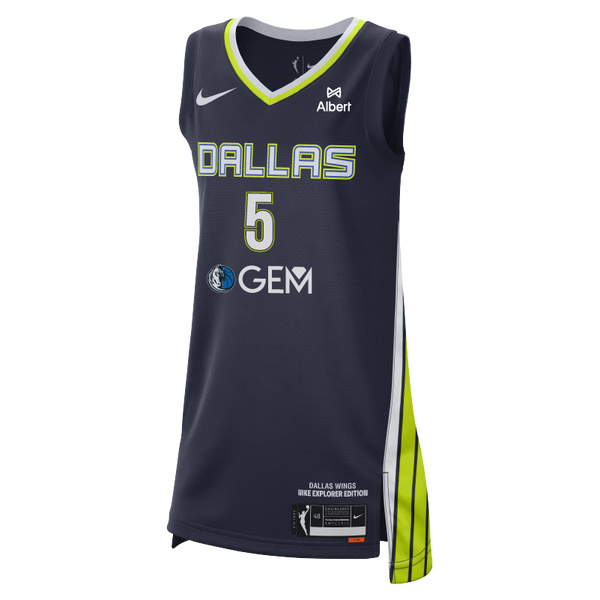 ウェア NIKE WNBA DALLAS WINGS #5 P. BUECKERS XL Nike Adult Dallas Wings Paige Bueckers #5 Navy Explorer T