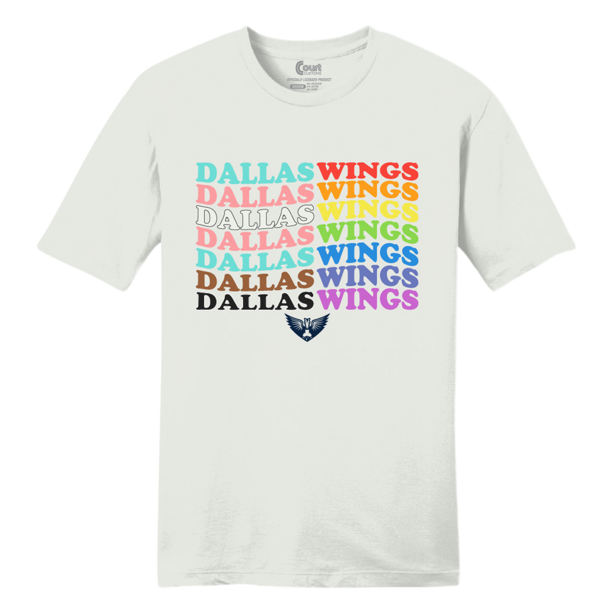 Dallas Wings Pride T-Shirt