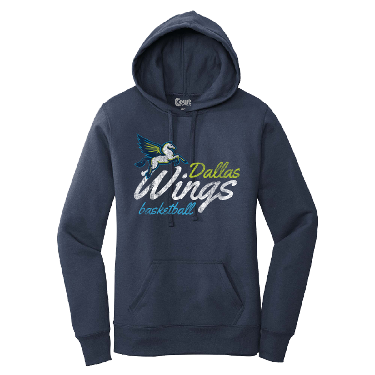 Dallas Wings Script Wings Hooded Sweatshirt