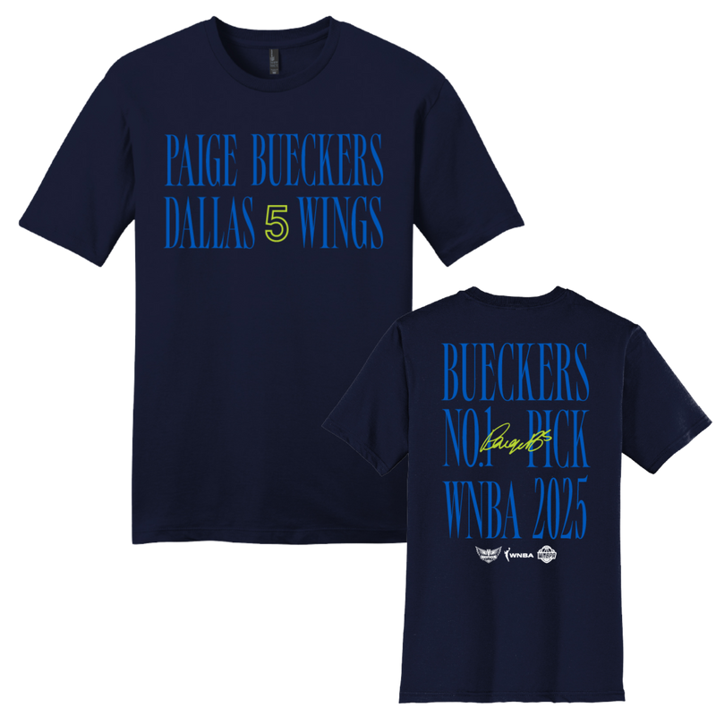 Dallas Wings Signature T-Shirt Paige Bueckers