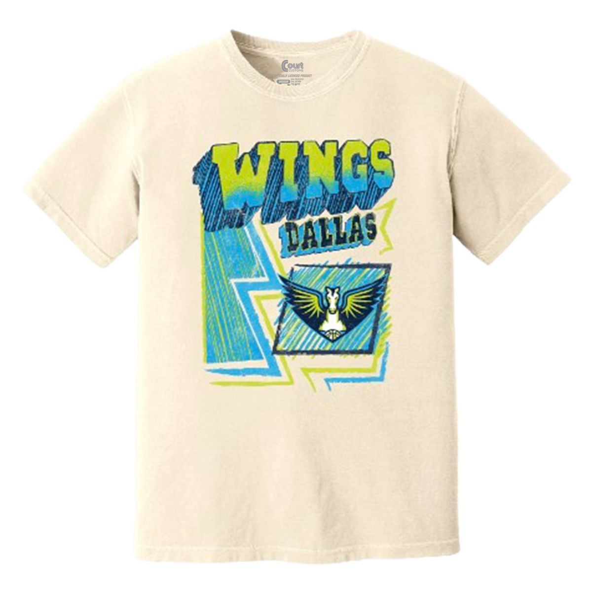 Dallas Wings Sketch T-Shirt