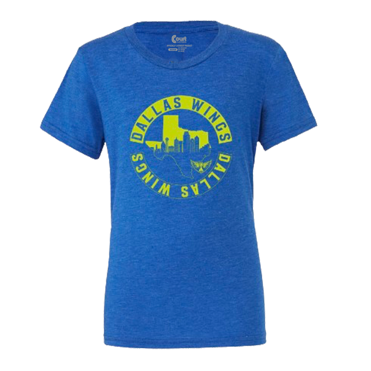Dallas Wings Texas Shape T-Shirt
