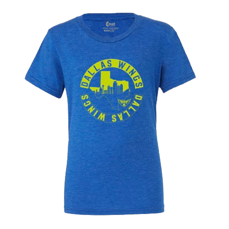 Dallas Wings Texas Shape T-Shirt