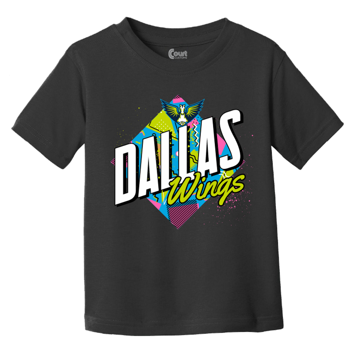 Dallas Wings Toddler 90's Retro T-Shirt