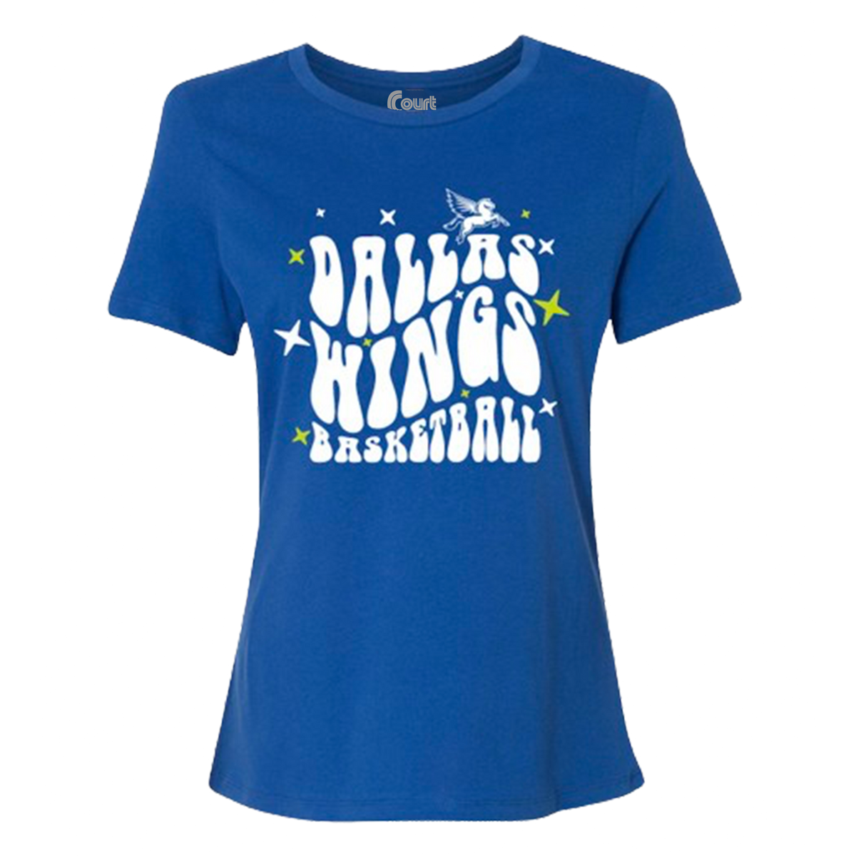 Dallas Wings Wavy Text Tee