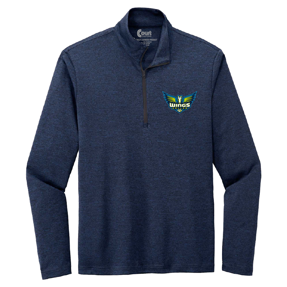 Dallas Wings Wings Logo Endeavor 1/4 Zip