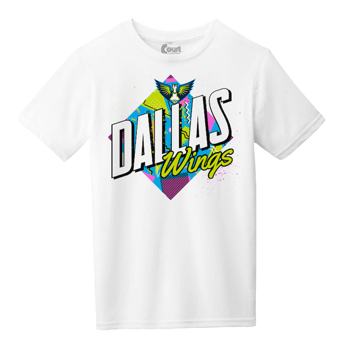 Dallas Wings Youth 90th Retro T-Shirt