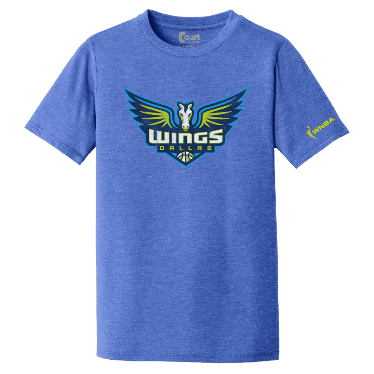 Dallas Wings Youth Logo Tri-Blend T-Shirt