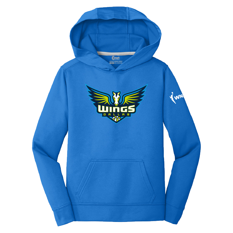 Dallas Wings Youth Performance Hoodie